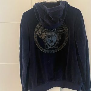 SOLD Versace hoodie in navy